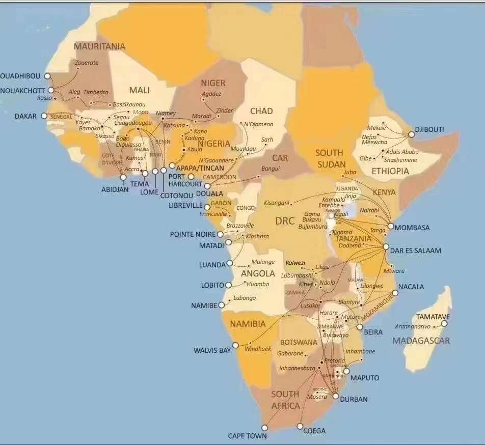 Desviar! Congestionamento! Aumento de preço! Pressão sobre portos africanos duplica