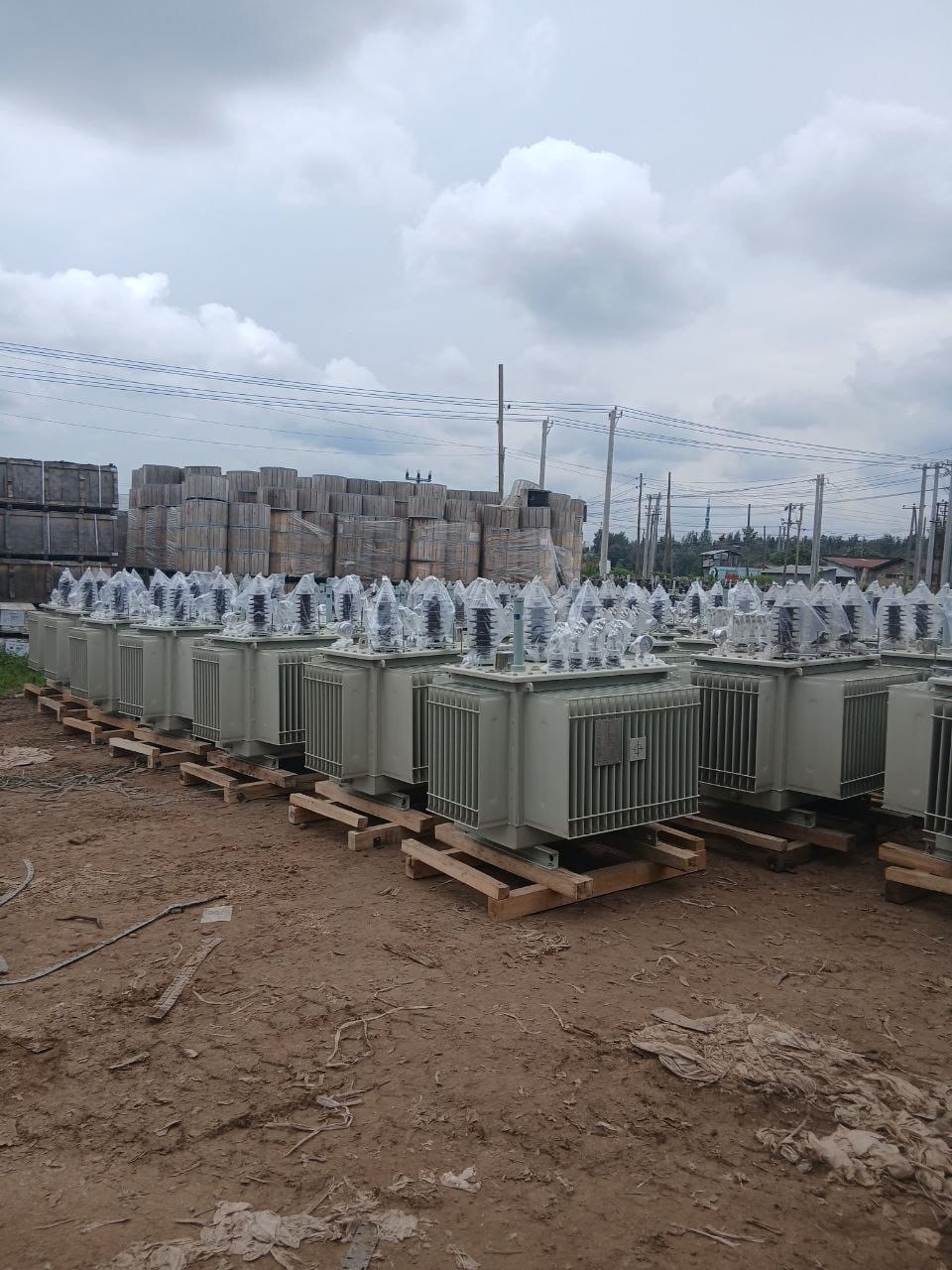 88x40HQ Porta a Porta: Logística de Transformadores de Subestação da Etiópia