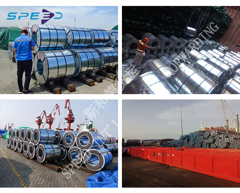 Break Bulk: Bobinas e tubos de aço pesado